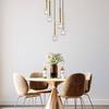 Suspension décorative 5xE27 23W IP20 – Métal doré