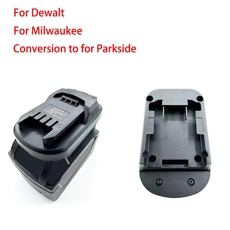 Battery Adapter Converter  for Milwaukee for Dewalt 18V 20V Li-ion Battery To for Parkside 20V Cordless Battery Power Tools Use