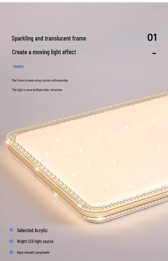 Applique a soffitto a LED moderno per soggiorno, camera da letto, balcone e sala da pranzo