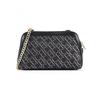 Letter Printed Leather Shoulder Bag Retro Crossbody Designer Light Luxury Chain Suede Fashion