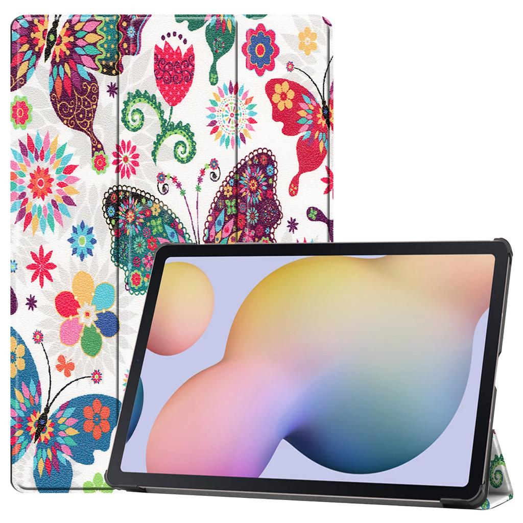 PU Leather Tablet Cover Case for Samsung Galaxy Tab S7 Plus 12.4inch SM-T970 SM-T975 SM-T976 Magentic Protective Folding Stand