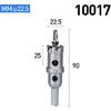 Stepped Pilot Drill Bit for Carbide Hole Saw 22.5mm Cut Dia Spiral Hole Opener