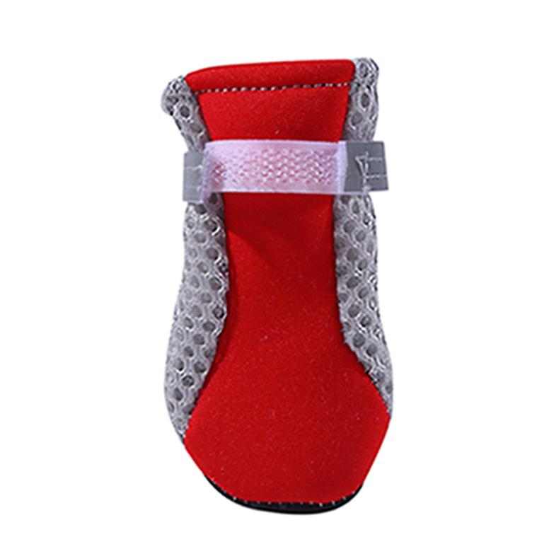 Pet Single Straps Breathable Mesh Shoes Dog Outdoor Soft Bottom Running Shoes