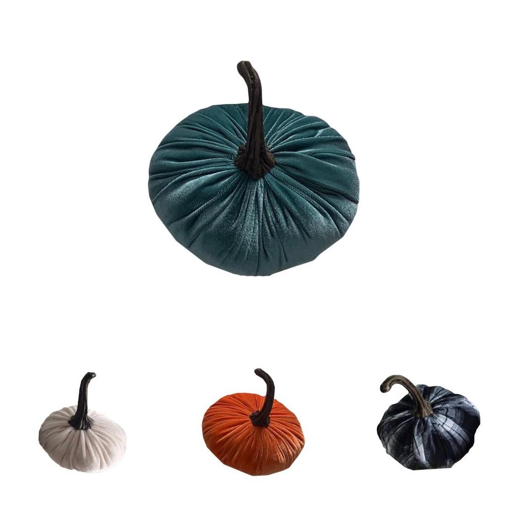 Soft And Comfortable Velvet Pumpkin Throw Pillows For Perfect Holiday Decor
