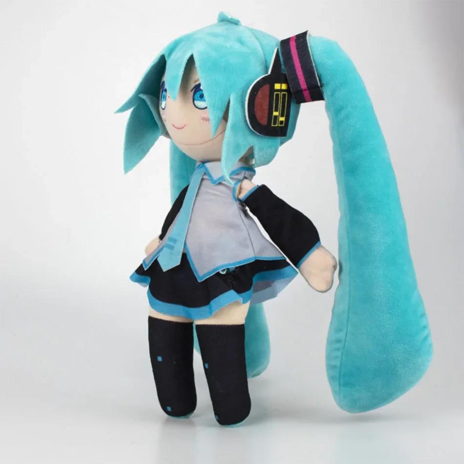 24-29cm Hatsune Miku Plush Anime Kawaii Cute Cool Toys Dolls Plush Room Car Desk Decoration Birthday Gifts For Fan Kawaii Plush