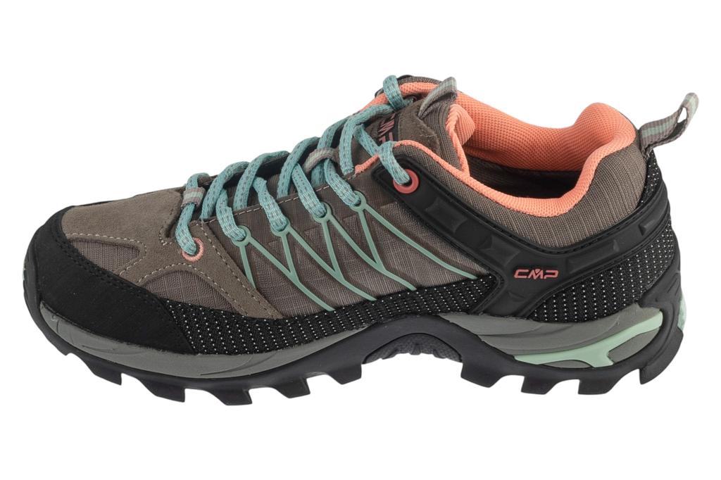 CMP Rigel Low Wmn WP, Womens grey Trekking shoes