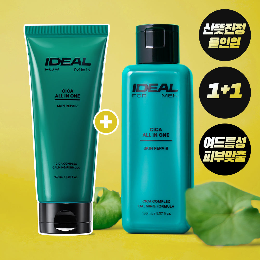 Ideal for Men Cica All in One 150ml 150ml (Single Product)
