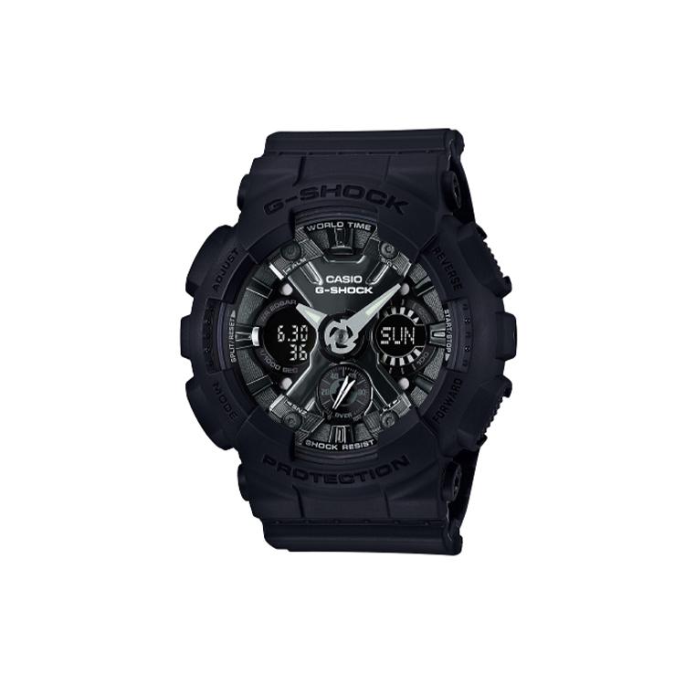 CASIO Women s G-SHOCK Black Watch GMA-S120MF-1A GMA-S120MF-1A Black Dial