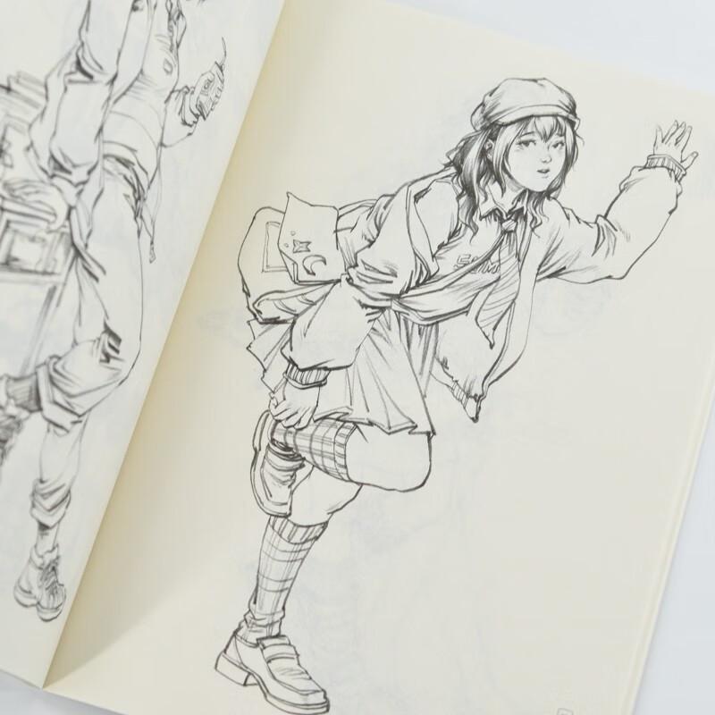 Figure Sketching Practice Manual