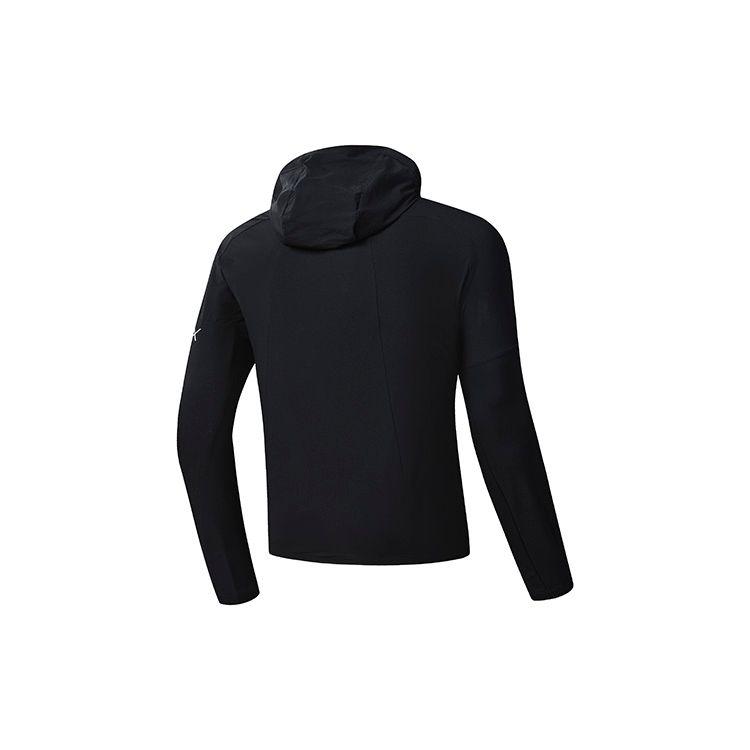 FILA Athletics Minimalist Logo Woven Long Sleeve Jacket Men Jacket Deep-Black A11M231704F-BK