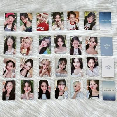 Ive Fotokarte Mini-Album 1. IVE MINE Fanartikel Fotokarte Jang Won-young An Yu-jin LIZ REI LEESEO GAEUL Idol Sammelkarte