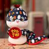 Cute Snake Year Mascot Plush Toy Doll  Year'S Lucky Pendant Cute Snake Keychain Snake Year Wealth Plush Toy  Year Gift