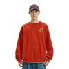 Li Ning Round Neck Knitted Pullover Sweatshirt Men sweatshirt Red AWDP729-1