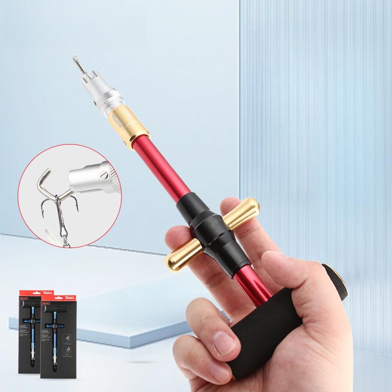

Aluminum Alloy Hook Taker Portable T-Shape Fishing Hook Picker