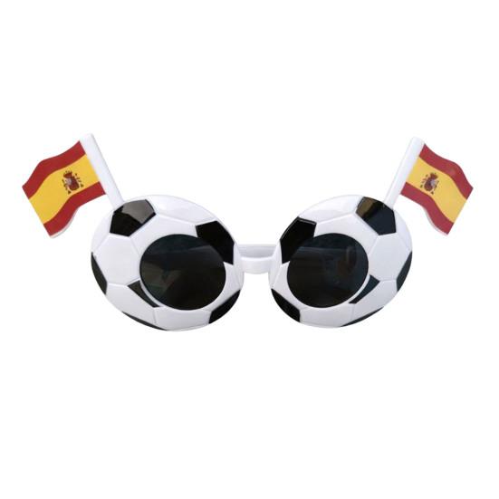 Soccer Fans Sunglasses, Football Events Stadium Sunglasses, Lightweight Football Frame, National Flag Sunglasses for Men Women Party Photo Props