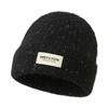 New Women's Warm Knit Hat: Thickened, Ear-Protecting, Clip-Flower Design, Folded Brim, Ideal for Autumn/Winter Cycling.