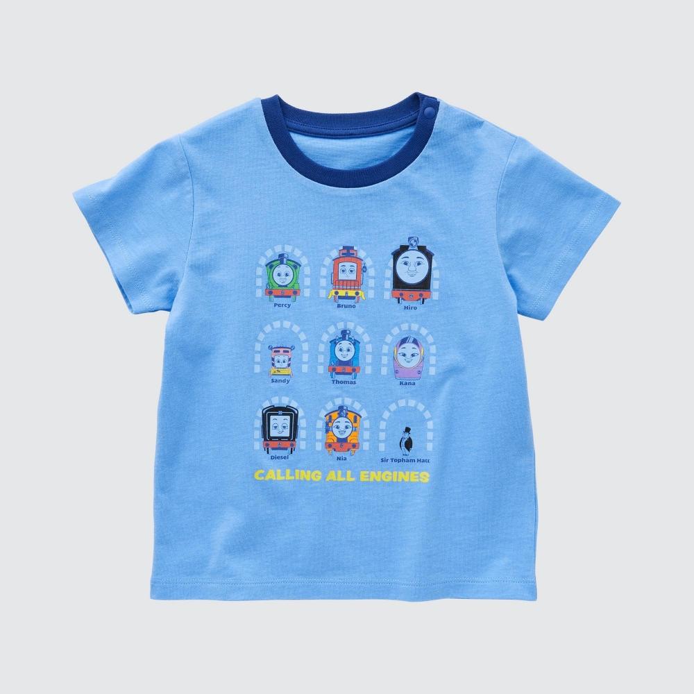 

UNIQLO ЯПОНИЯ Мои особые друзья UT Томас и паровозик с коротким рукавом