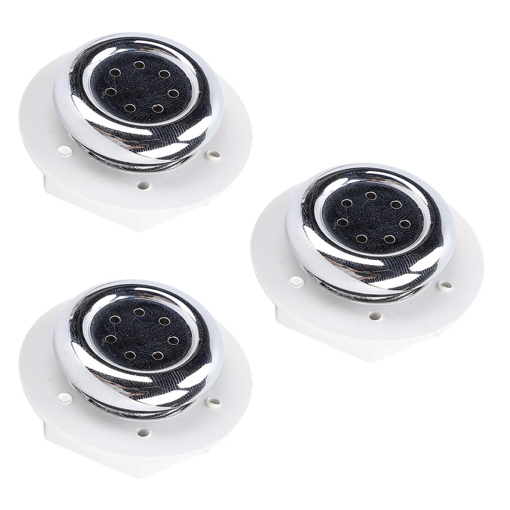 3Pcs 7 Hole Bathtub Nozzles,   Bubble Nozzle, Bubble   Nozzle Accessory for SPA, Hot Spring, Swimming Pool, Bathtub