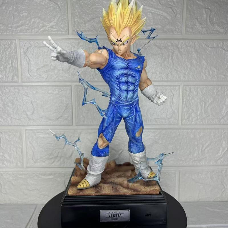 Super Saiyan, Infinite Demon Man, Dry Object Demonized Vegeta Figure Seven Dragon Ball Peripheral Statue Model Toy