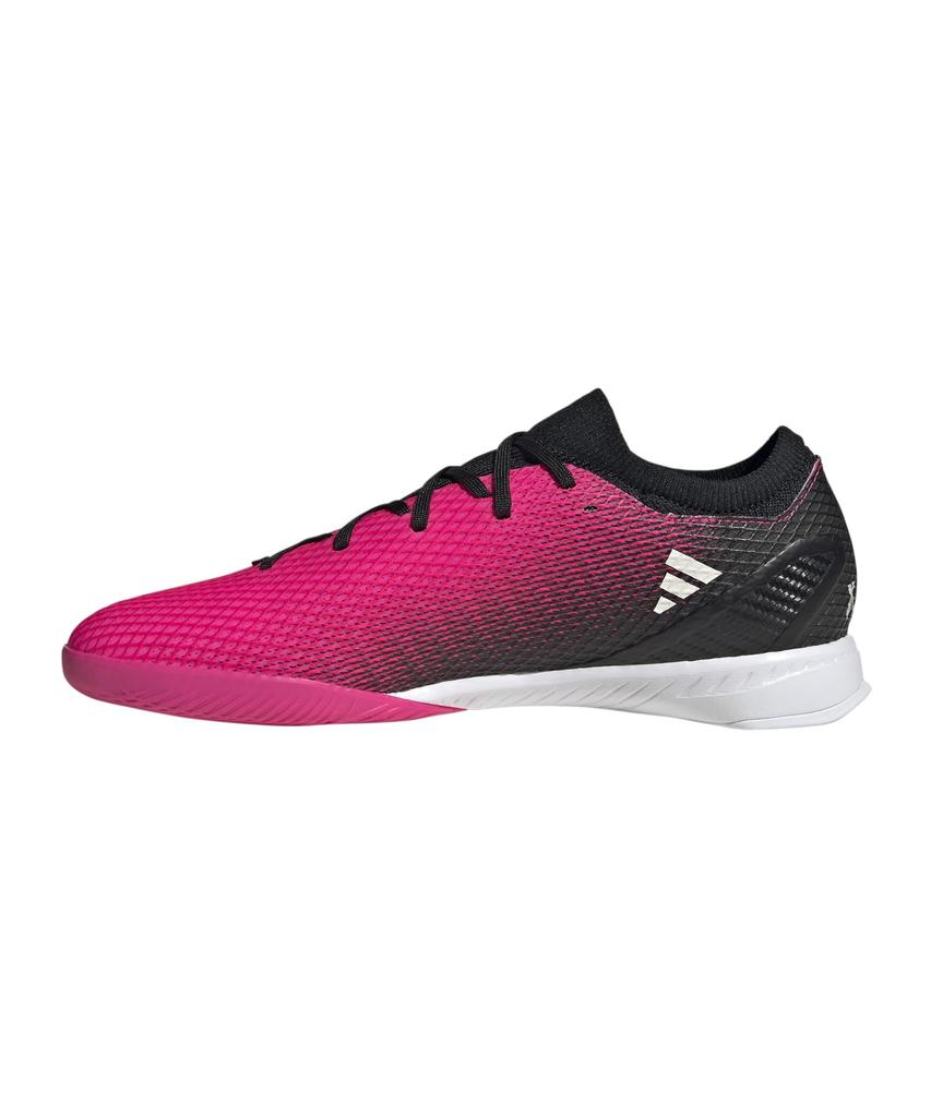Adidas X Speed Indoor Futsal Team Shock Black Size cm Men's Portal.3 Shoes, LVG57/LSE22, Pink/Zero Metallic/Core (GZ5068), 25.5