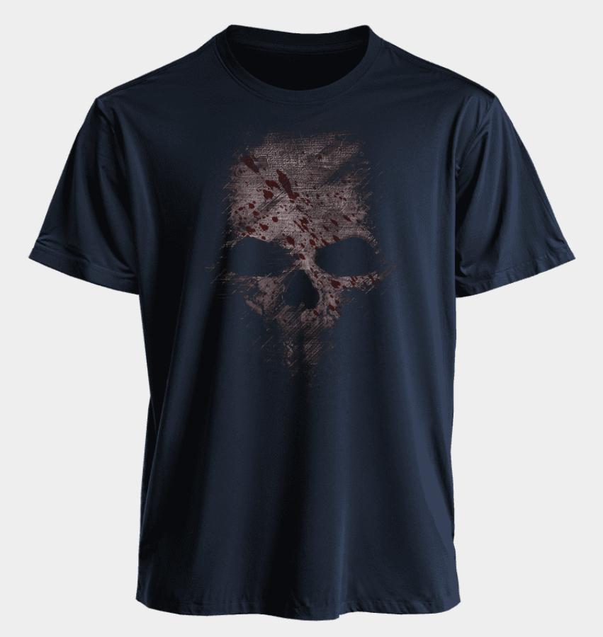 Men's and Women's T-shirts The Punisher Skull Summer American Spring and Autumn Niche Casual Oversized Short-sleeved