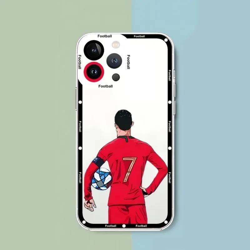 Ronaldo and Messi Full Coverage Mobile Case for iPhone 17 Pro & Apple 16/15