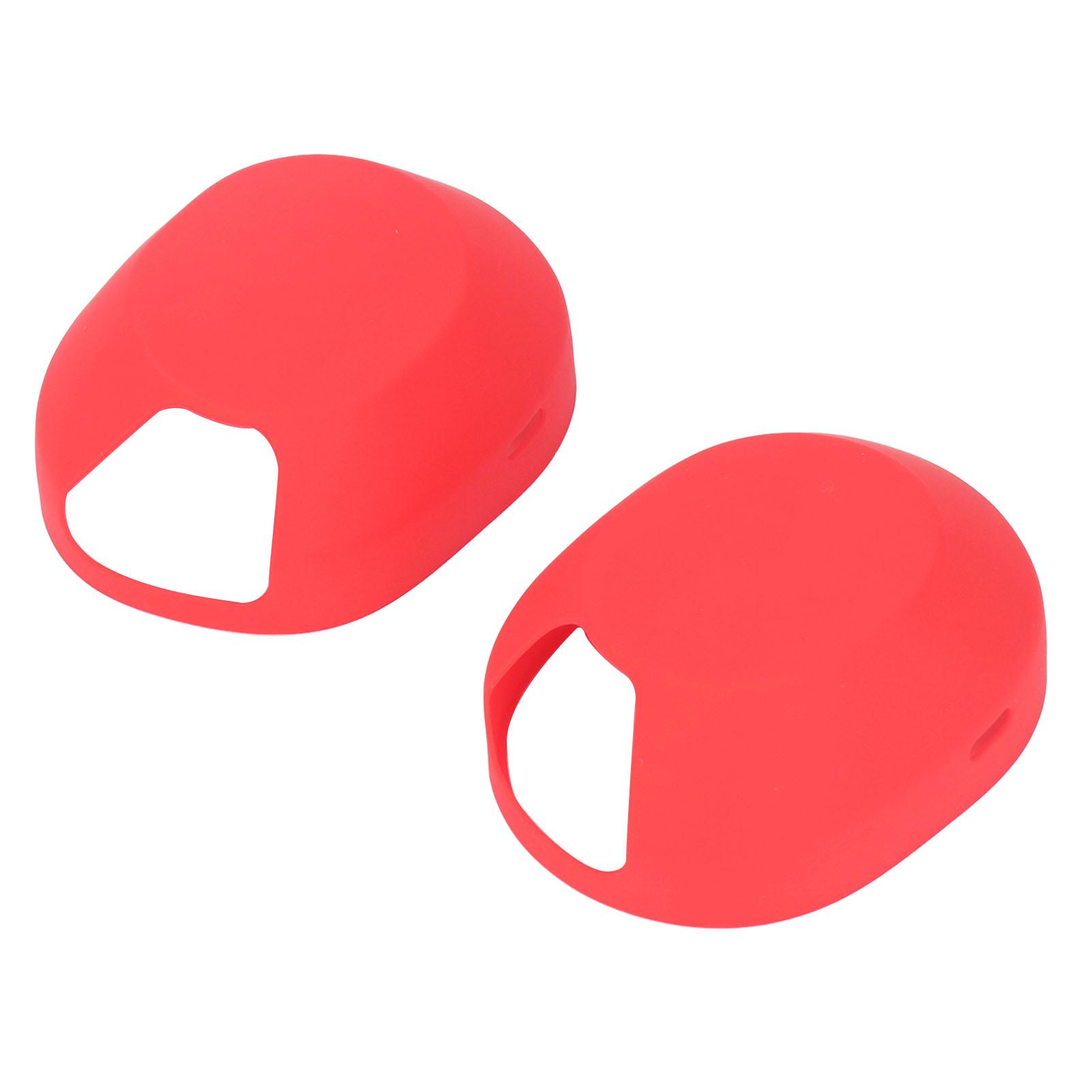 

2 шт., чехол для амбушюр, профессиональная устойчивость к царапинам, устойчивость к истиранию, моющаяся силиконовая подушечка для ушей Ca Red