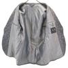 ARMANI EXCHANGE Geometric pattern tailored jacket M gray blazer Men's Used