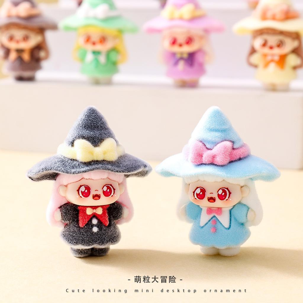 10pcs/Set Magician Girl Figure Toy MIni Figurine Desktop Decoration Model Ornaments Toys Boys Girls Christmas Gifts
