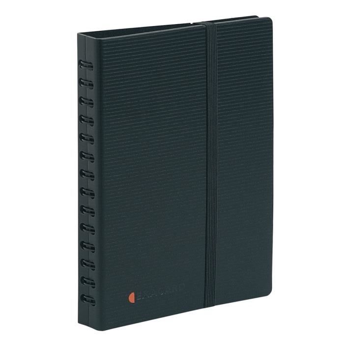 EXACOMPTA Porte-cartes De Visite Détachable 20x14,5cm Exacard Exactive 120 Cartes