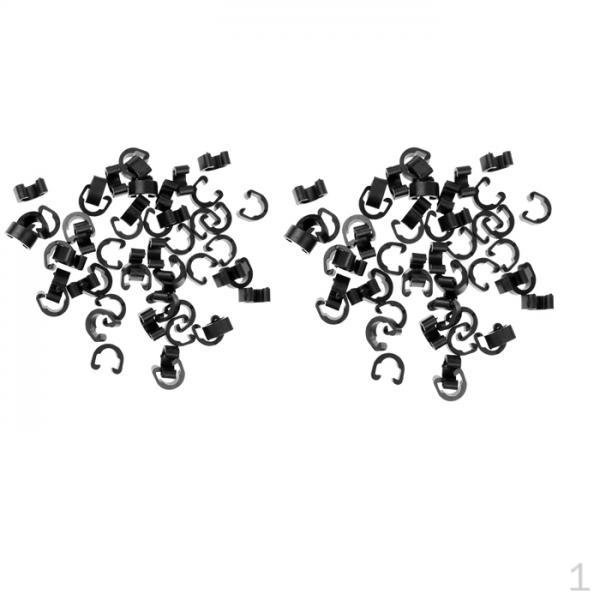 

100pcs Bicycle -Clips Clamps Hose Housing For Brakes Cable Guides