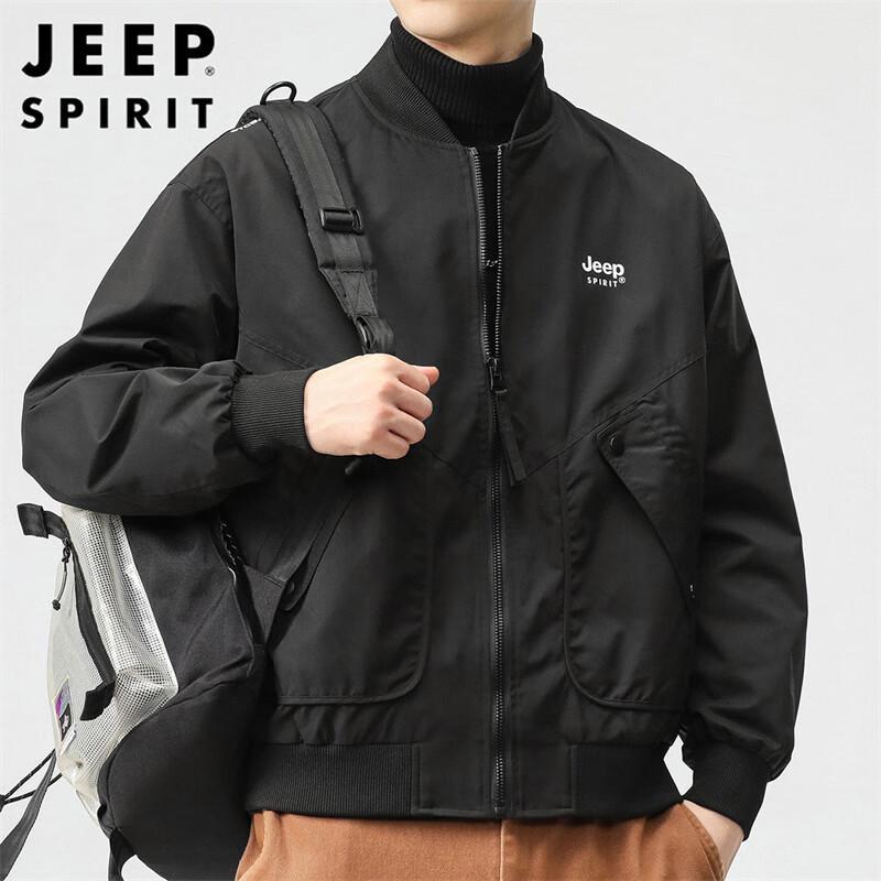 JEEP SPIRIT Men's Korean Style Casual Jacket