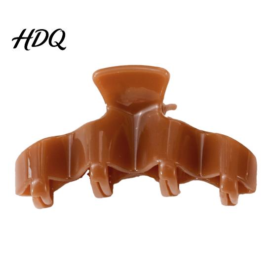 Anti-slip Hair Claw with Anti-Slip Teeth Large Wavy Design Shark Clip Clip