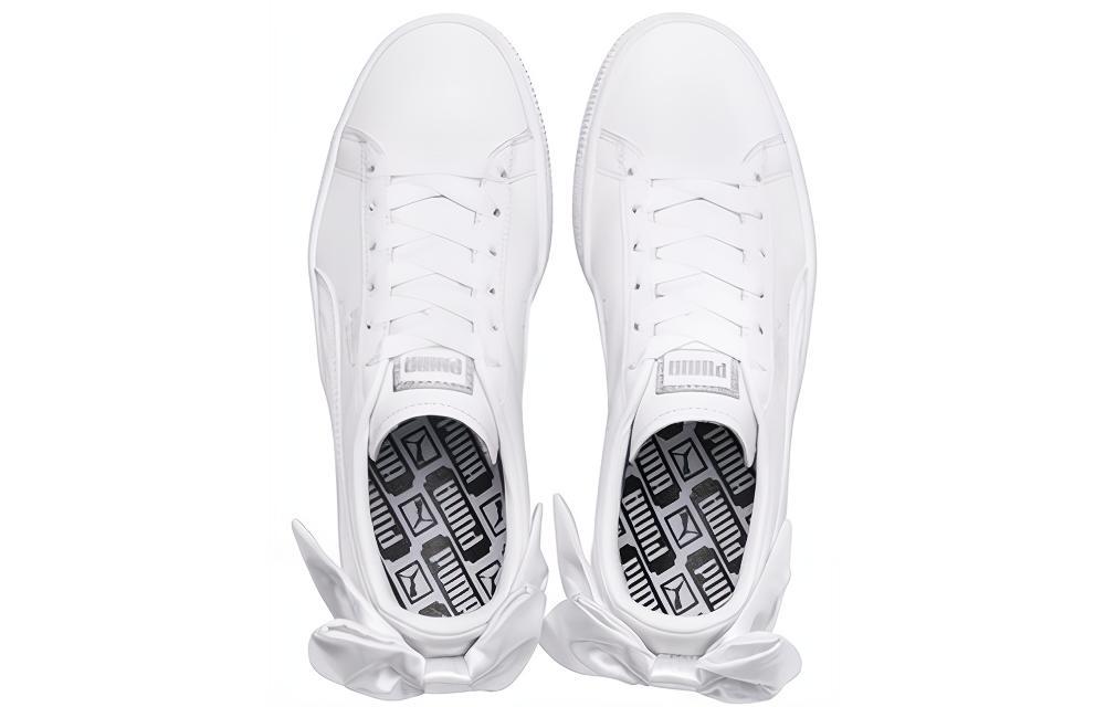 PUMA Basket Bow 'Triple White' Women's 367319-01
