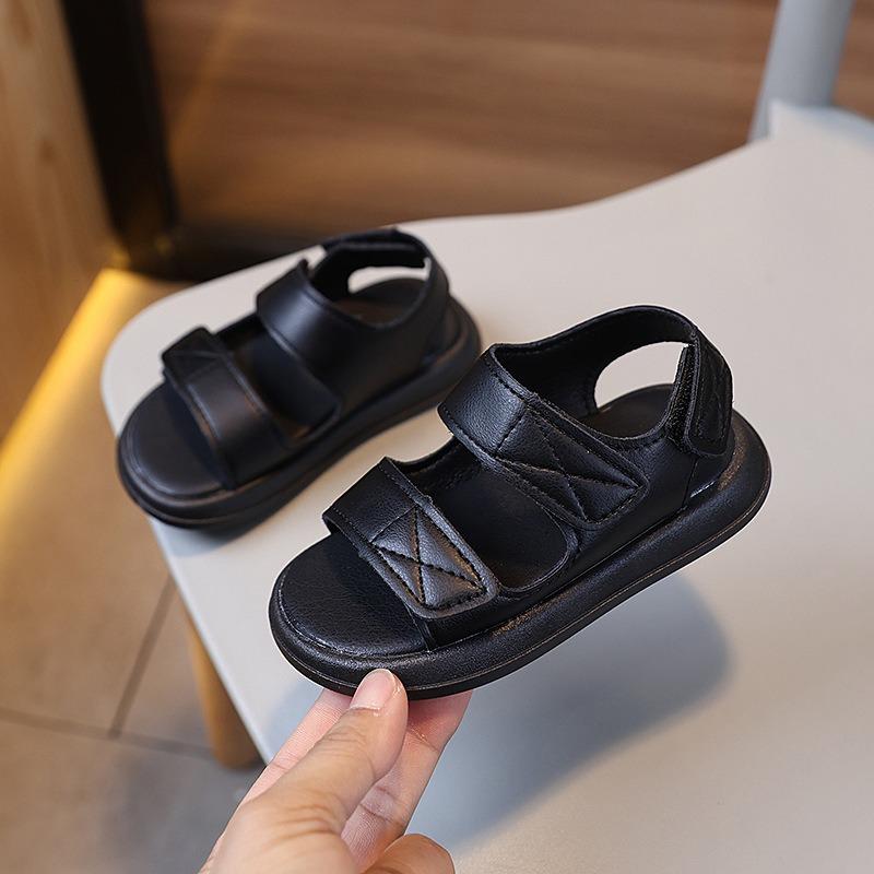 Children's sandals summer new Korean style candy-colored girls' baby shoes soft sole boys' beach shoes