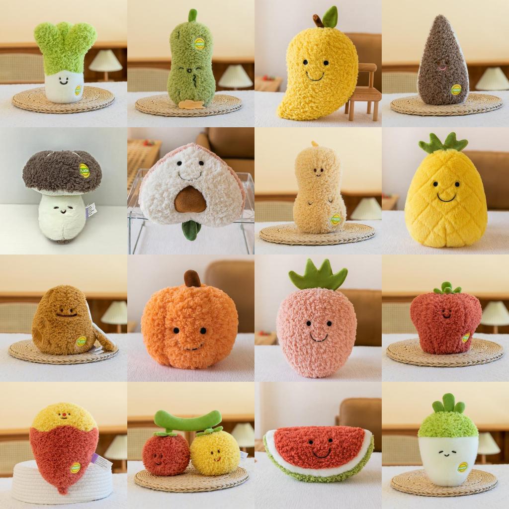 Plush Vegetable Toy 3d Cotton Stuffed Doll For Kids Gift Collectors