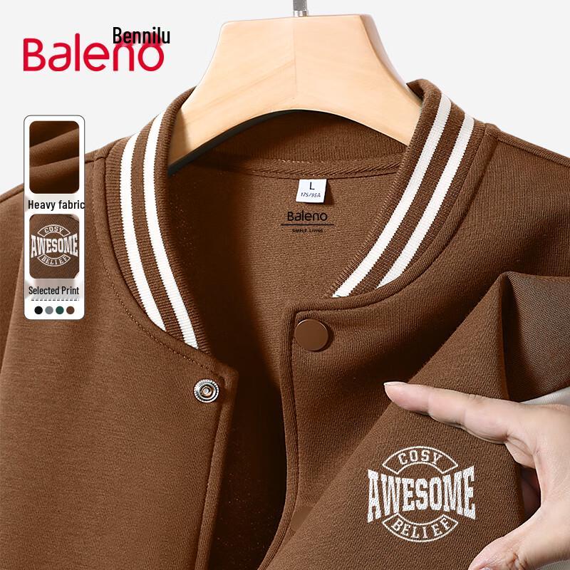 

Baleno Men s Casual Colorblock Baseball Jacket 3XL