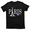 Paris Eiffel Tower Logo TShirt 100 Cotton ONeck Summer Short Sleeve Casual Mens Tshirt Size S3XL