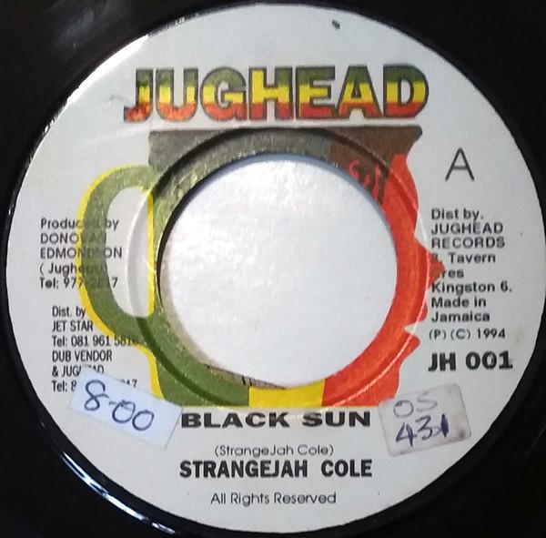

7inch Record STRANGER COLE Black Sun JH001 Jughead 1994 Jamaica Reggae Ska Dub Used
