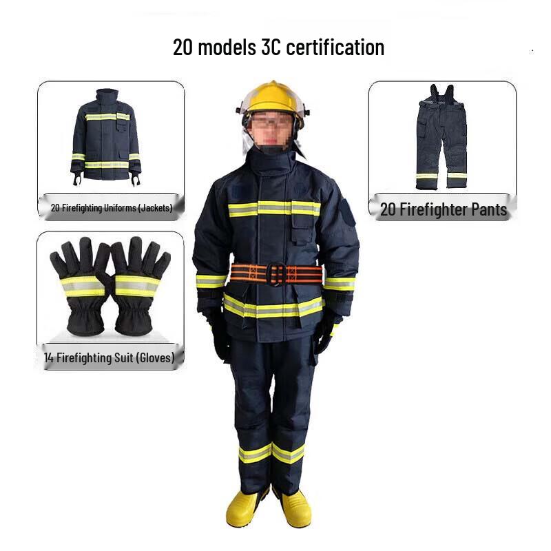 Ruijunhong 3C Certified Firefighter Combat Suit