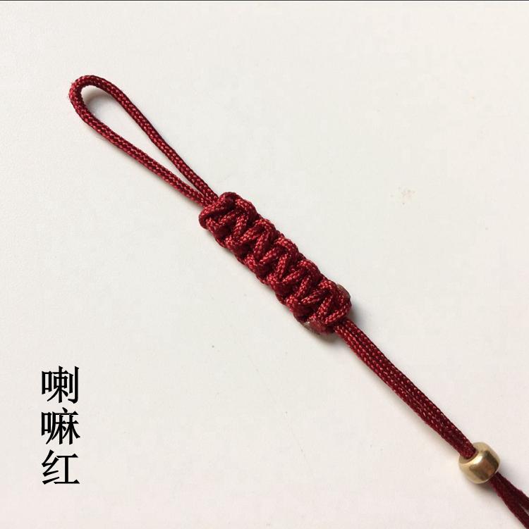 Hand-made Pot Nylon Rope With Small Jade Tea Ceremony Rope Purple Teapot Lid Rope Teapot Handle Tied Rope for Drink teapot