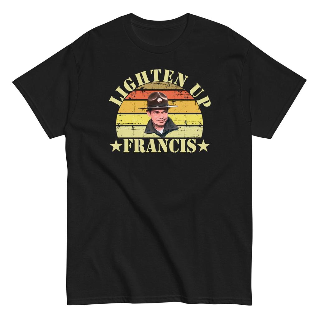 Lighten Up Francis - Stripes Movie Quote Shirt - Unisex