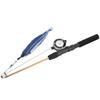 Funny Cat Stick Realistic Flexible Interactive Pulley Telescopic Fishing Rod Cat Toy for Cats(Saury