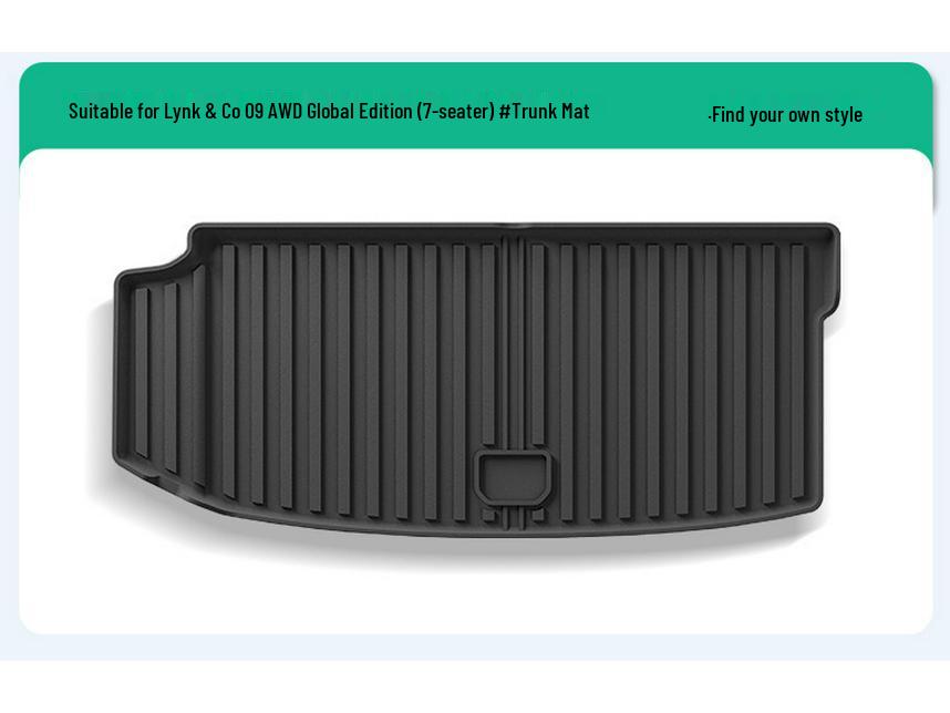 Custom TPE Floor & Trunk Mats for Lynk & Co 09 - Eco-friendly & Stain-resistant