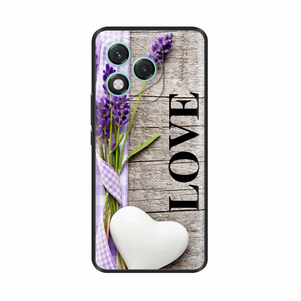 Honor 400 Lite Hülle, Luxus-Handyhülle für Honor 400 Lite, Stoßfeste Schutzhülle aus weichem Silikon, Rückseite
