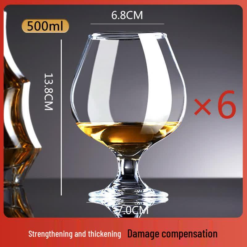 ZISIZ Crystal Glass Brandy and Whiskey Glass