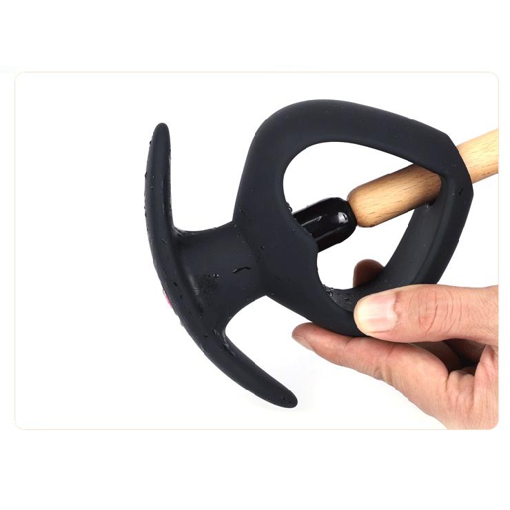 Hohler Analplug mit Wasserhahn zum Waschen des Anus, Vaginalreinigung, Einlaufdildo, XL-Sexspielzeug, Silikon-Buttplug, kabellos