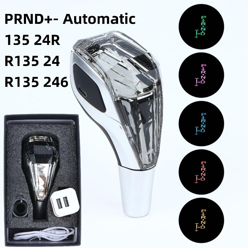 1 Set Universal Modified Lever Handball   Multicolor LED Light Car Gear Shift Knob For Auto Accessories