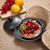 Huang Men Ji Clay Pot - Cast Iron Rice & Chicken Pot, Crispy Rice Pot, Burn-Resistant Hot Pot