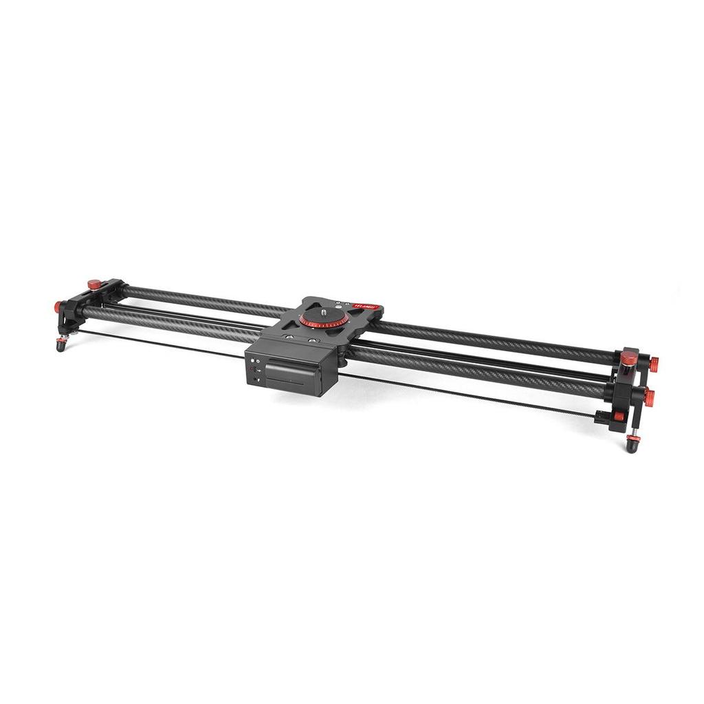 YELANGU Portable Electric Video Slider with Wireless Remote Control for DSLR Cameras